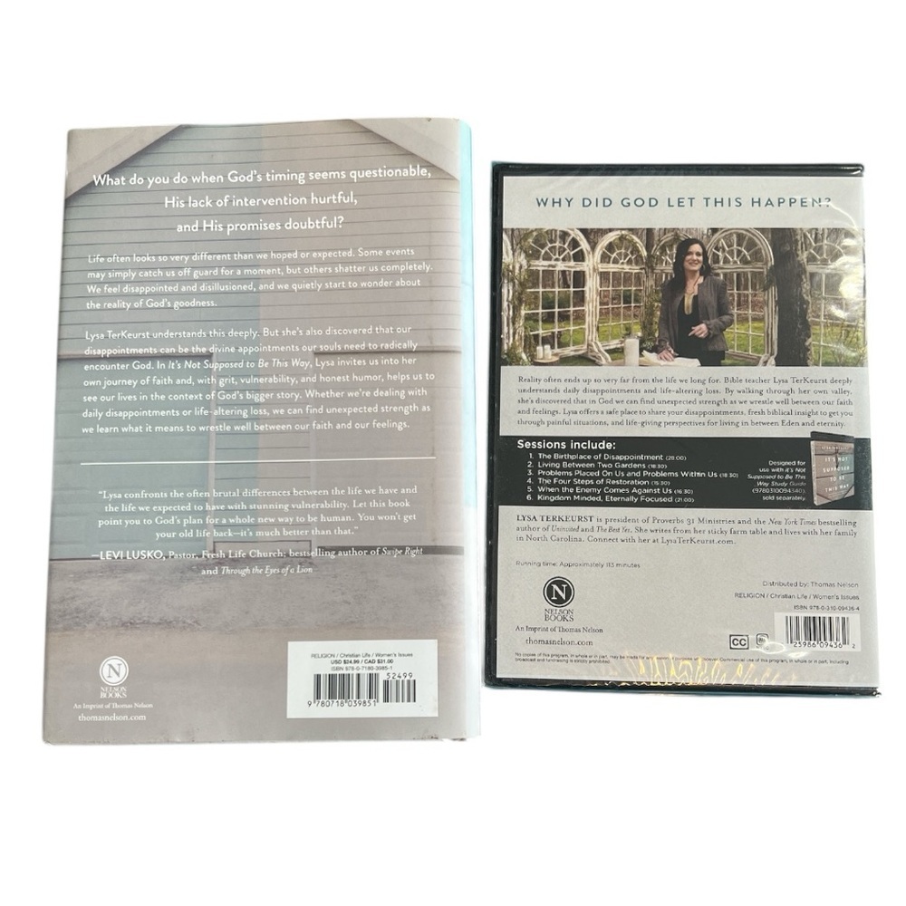 It's Not Supposed to Be This Way : Finding Unexpected Strength Book  And DVD set - Picture 11 of 13